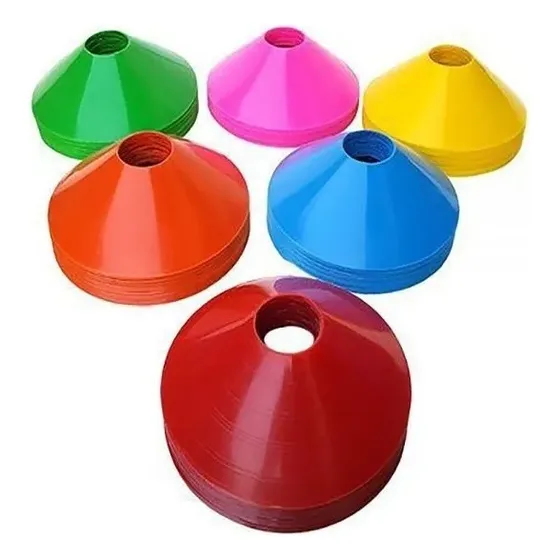 Cone Tartaruga Kit Com 30 Und Disco Funcional Treinamento