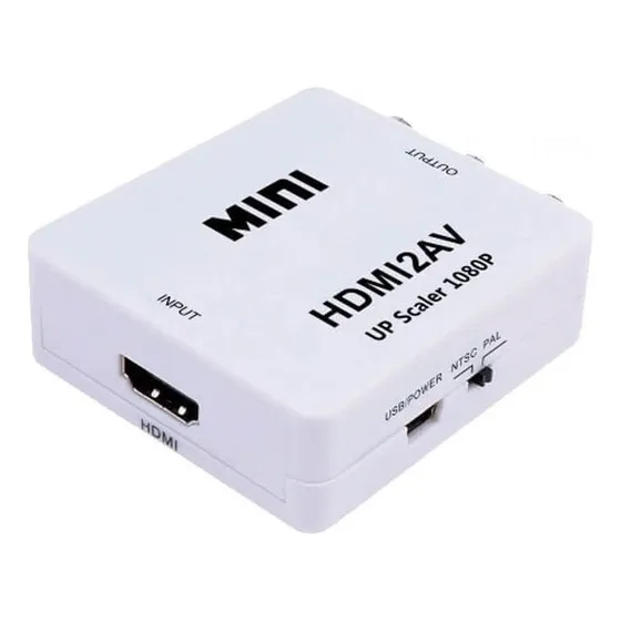 Convertidor De Video Hdmi A Rca 1080p