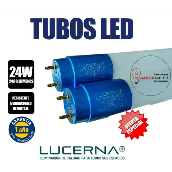 Tubo Led T8 24w 120cm Lucerna