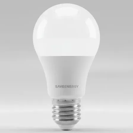 Kit C/ 10 Un Lampada Bulbo A60 9w 810lm 6500k E27 85-240v