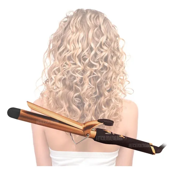 Pinza Rizadora Conica De Cabello Encrespador Ondulador 180-210