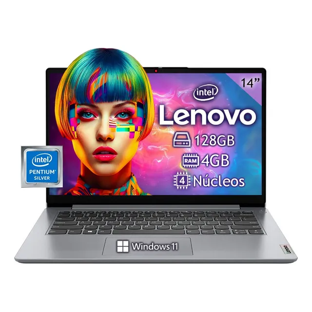 Laptop Lenovo Ideapad 1 14igl7 Intel N5030 128gb 4gb Ram