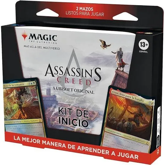 Magic Assassins Creed Tcg Starter Kit 2 Barajas En Español