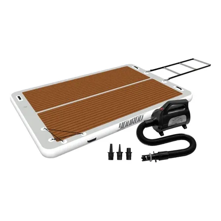 Plataforma Flutuante Inflável Youroo 4x 3x 20cm + Bomba Elet