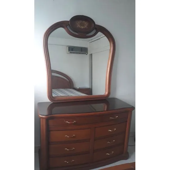 Juego De Cuarto Completo, Cama 2x2, Peinadora Y Mesas