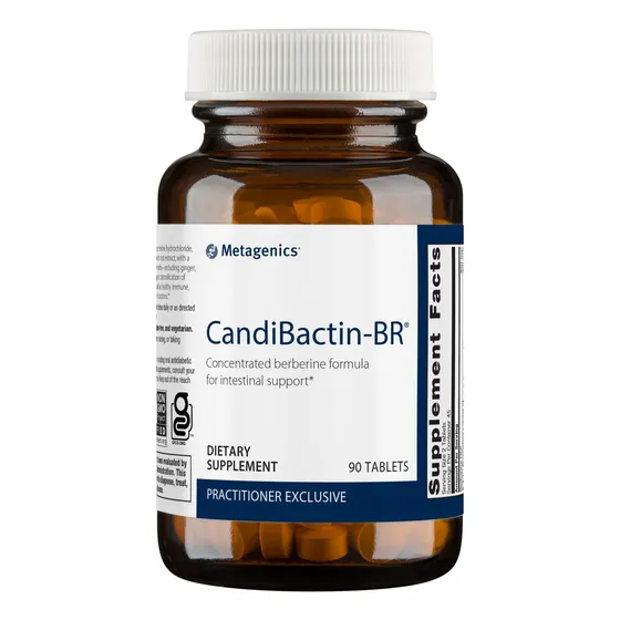 Suplemento Metagenics Candibactin-br Berberine 90 Cápsulas