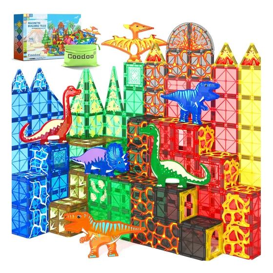 Juegos De Bloques Magnéticos Para Niños 3 A 6 Años