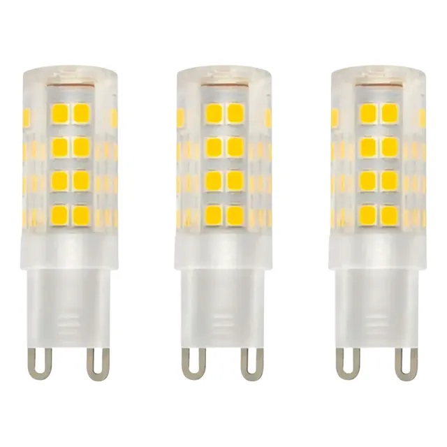 Kit 3 Lâmpada Led Arandela G9 Bipino 5w 6000k Bivolt