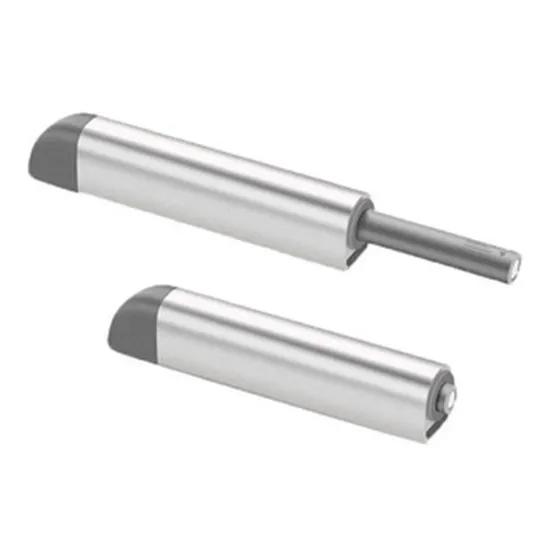 Sistema Push Open Superficial Plateado Marca Bari 2 Und