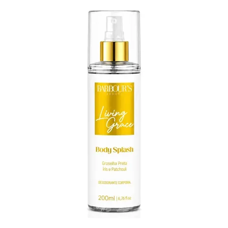 Body Splash Living Grace Barbour's Beauty 200ml Frutado Feminino
