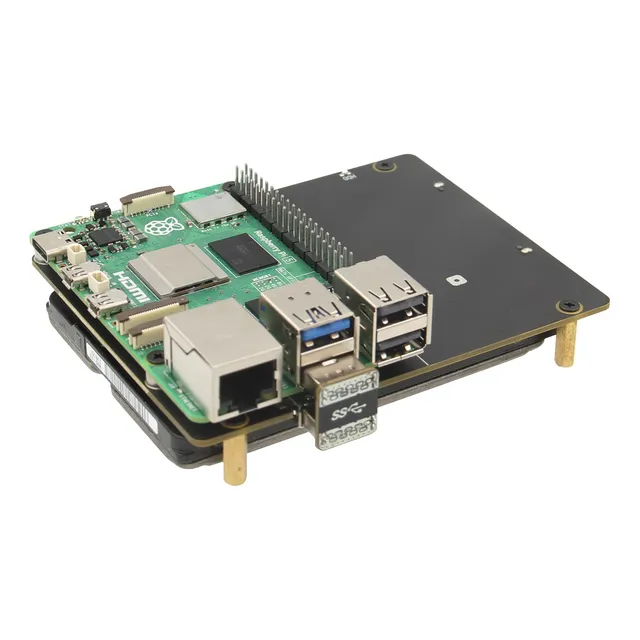 Placa Geekworm X1100 Para Raspberry Pi 5 