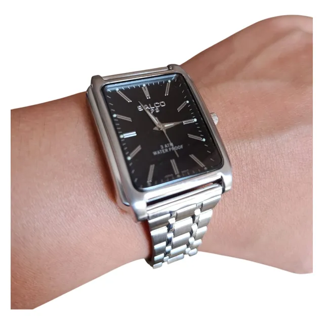 Reloj Hombre Salco Murano Steel Cuarzo Plateado Acero