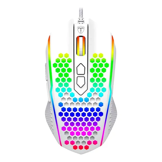 Mouse Gamer T-dagger Imperial White T-tgm310w-rgb Pixart3212