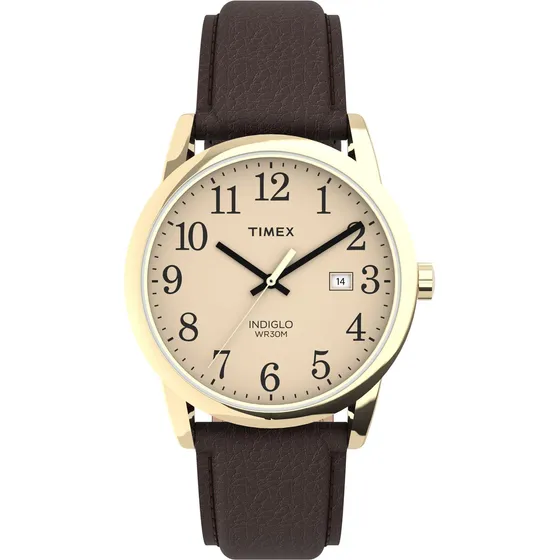Reloj Timex Easy Reader Tw2p75800 Para Hombre, 38 Mm, Piel