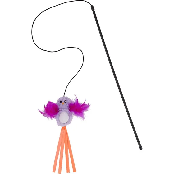 Frisco Bird Juguete Interactivo Para Gatos Con Catnip Morado