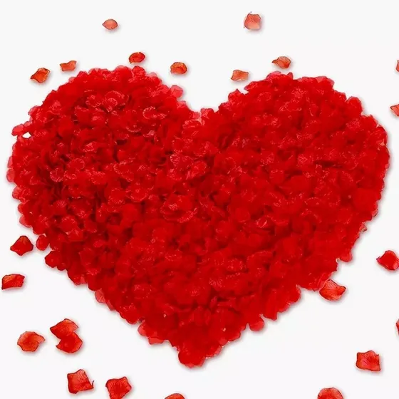 Pétalos De Rosa Artificiales (200 Unidades) San Valentin