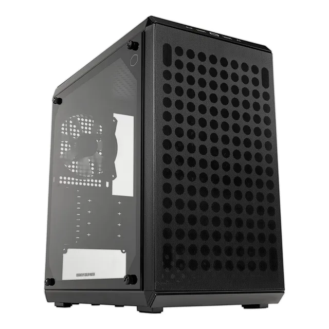Torre Q300l V2 Micro-atx, Usb 3.2 Gen 2x2, 20gb Ssd, Vidrio 