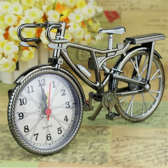 Reloj Despertador Forma Bicicleta Para Niño