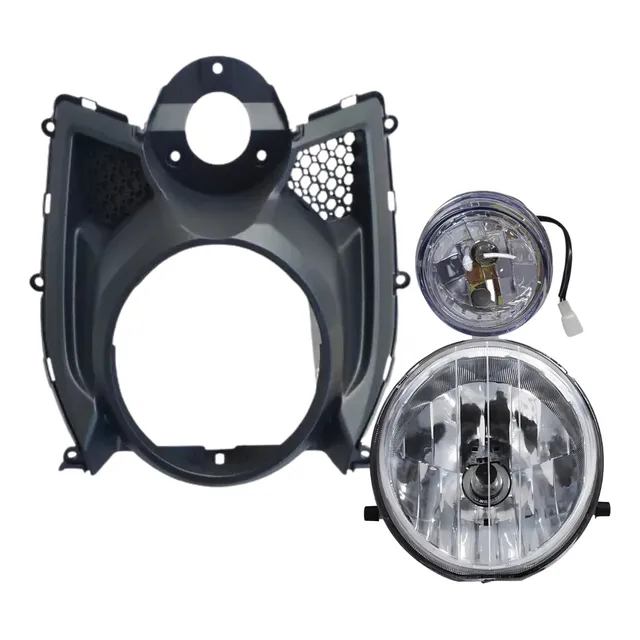 Tapa Panel Frontal Farola Yamaha Bws125 Incluye Farolas X2