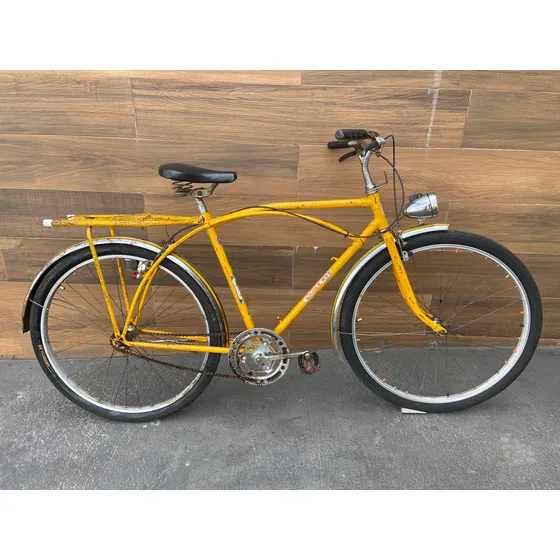 Bicicleta Antiga Caloi Arco Duplo Super Luxo Aro 26