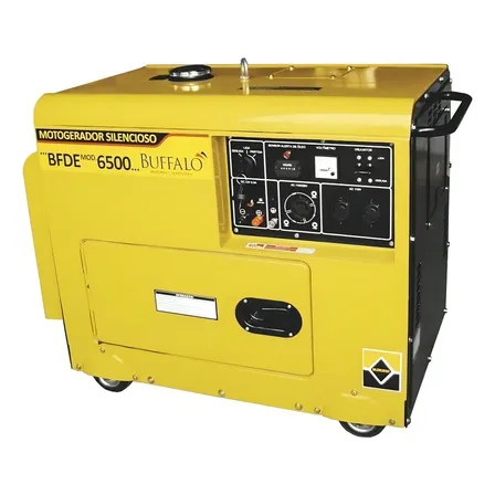 Gerador portátil Buffalo BFDE 6500 Silen 5.5 kW monofásico 115V/230V
