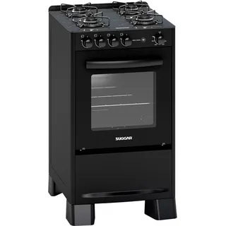 FogĂŁo De Piso Neo Cook Mesa De Vidro 4 Queimadores Suggar Cor Preto FogĂŁo De Piso Neo Cook Mesa De Vidro 4 Queimadores Suggar Cor Preto