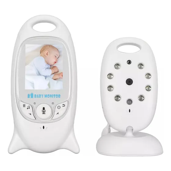 Camara Con Monitor Para Bebe Micrófono Visión Nocturna