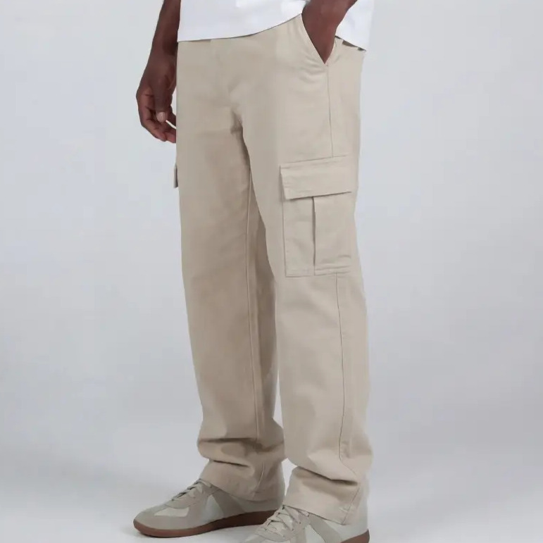 Calça Cargo Premium Masculina Sarja 100% Algodão Skatista Calça Cargo Premium Masculina Sarja 100% Algodão Skatista