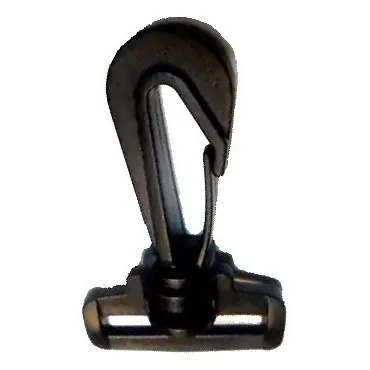 Cancamo Plastico 2.5cm 25mm Giratorio Mosqueton