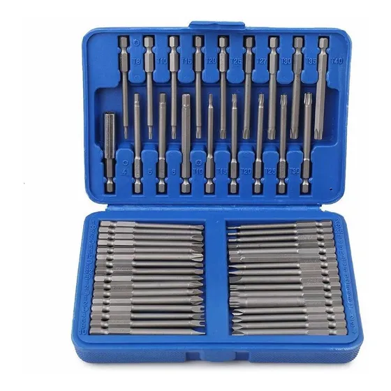 Broca Hi-spec 50pc 75mm Destornillador Extra Largo