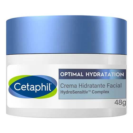 Crema Facial Hidratante De Día Cetaphil Optimal Hydration para Pieles Secas a Deshidratadas X 48 Gr