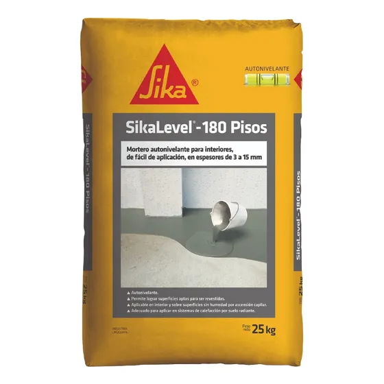 Autonivelante De Pisos Sikalevel-180-pisos Sika 25kg