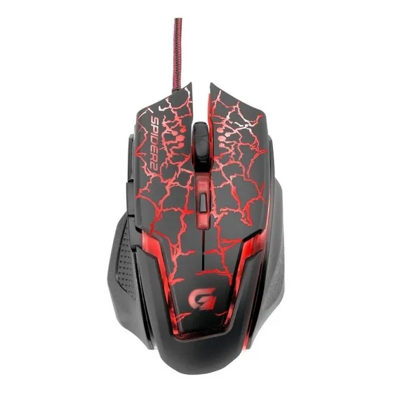 Mouse Para Jogo Fortrek  Spider 2 Om-705 Preto