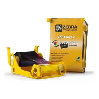 Cinta Ribbon Zebra Original Zxp3 200 Imágenes 800033-840 Cinta Ribbon Zebra Original Zxp3 200 Imágenes 800033-840