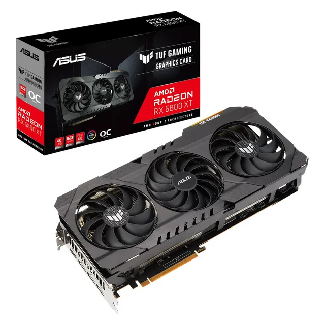 Tarjeta De Video Asus Radeon Rx 6800 Xt 16g Oc Edition Gddr6