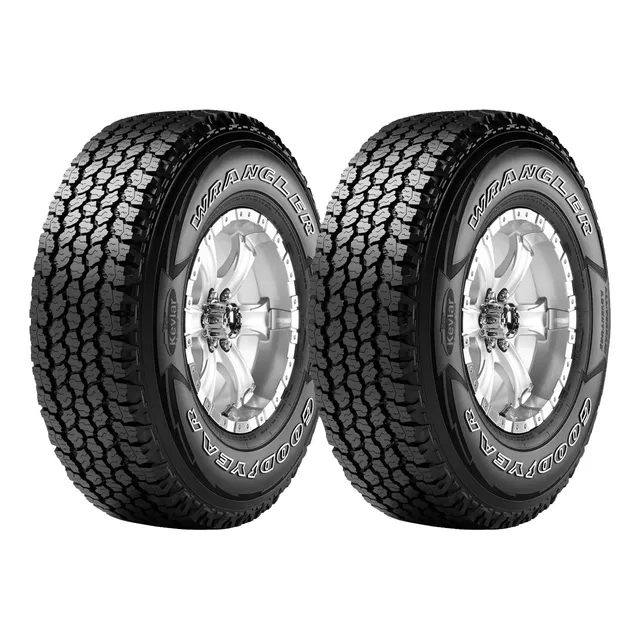 Set 2 Neumaticos Goodyear 205/75 R15 Wrangler At 97q
