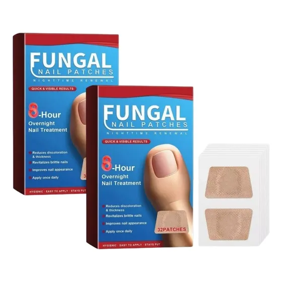 2×parches Nocturnos Para Uñas Con Hongos