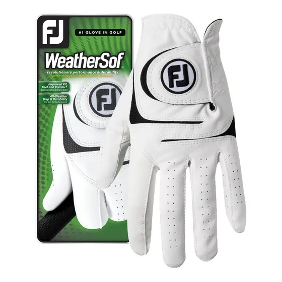 Guante Golf Foot Joy Weather Soft / Hombre / Blanco