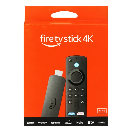 Fire Tv Stick 4k Wifi 6, Cotrol Remoto Con Alexa Integrado