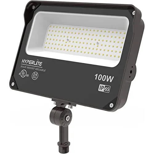 Foco Led De 100w Soporte, Fotocélula De Encendido/apag...