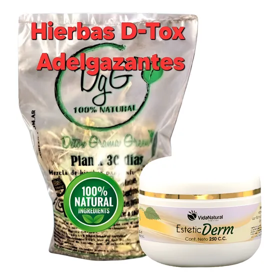 Crema Estetic Derm Varices + Te Plan 30 Dias - Quema Grasa