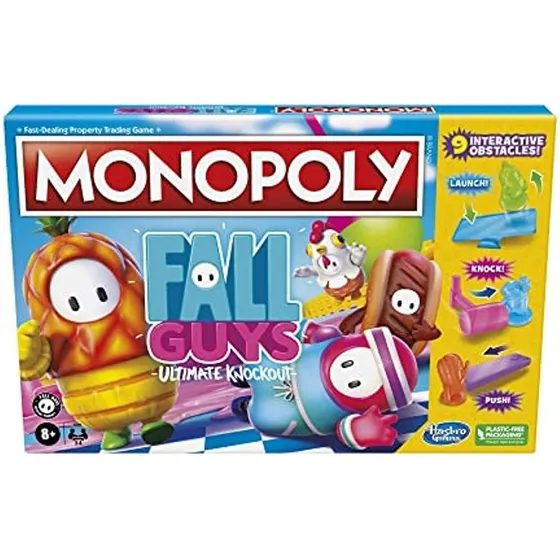 Monopoly Fall Guys Ultimate Knockout Edition Juego De Mesa P