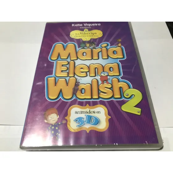 Katie Viqueira María Elena Walsh 2 Videoclips En Dvd 3d