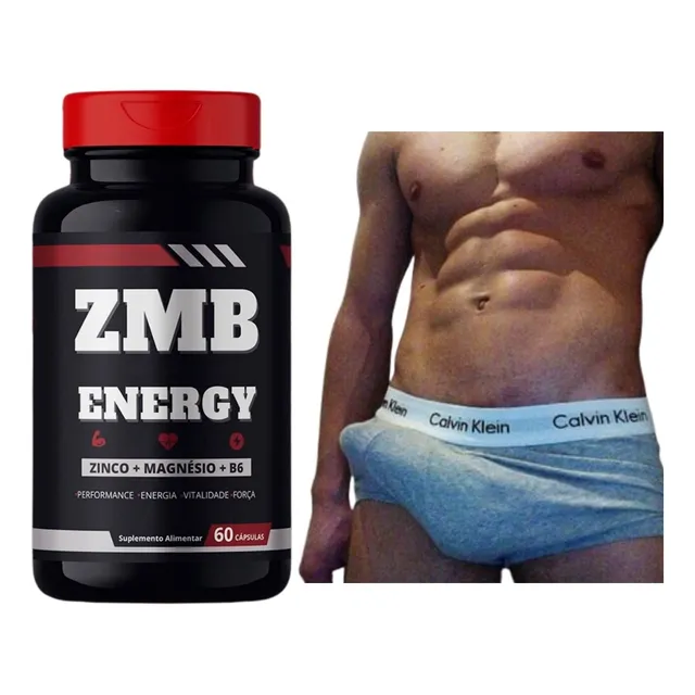 Suplemento Masculino Pré Relação 60 Cápsulas Potentes De Zmb