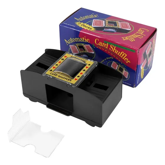 Barajador Cartas Poker Baraja Automático Mezclador Idioma N/A