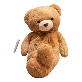 Peluche De Peluche De Peluche Con Lazo De Cinta Decorativo Peluche De Peluche De Peluche Con Lazo De Cinta Decorativo