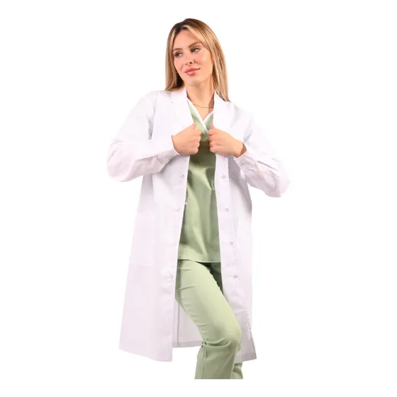 Guardapolvo Medico De Arciel Blanco - Uniformes Presente! 