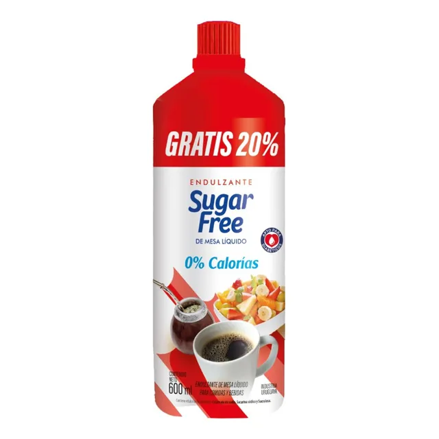 Edulcorante Sugarfree Líquido 600ml