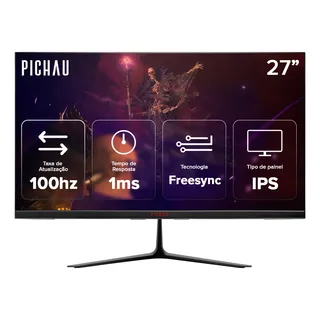 Monitor Gamer Pichau Athen V3 27 Pol Ips Fhd 1ms 100hz Cor Preto Monitor Gamer Pichau Athen V3 27 Pol Ips Fhd 1ms 100hz Cor Preto