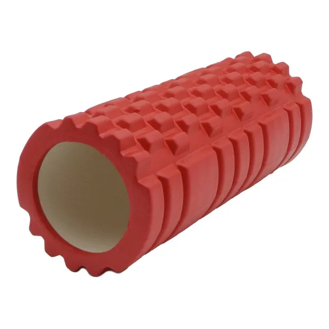 Fitgear Rodillo Espuma Eva Densidad Muscular Tejido Rojo